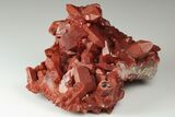 Natural Red Quartz Crystal Cluster- Morocco #190155-3
